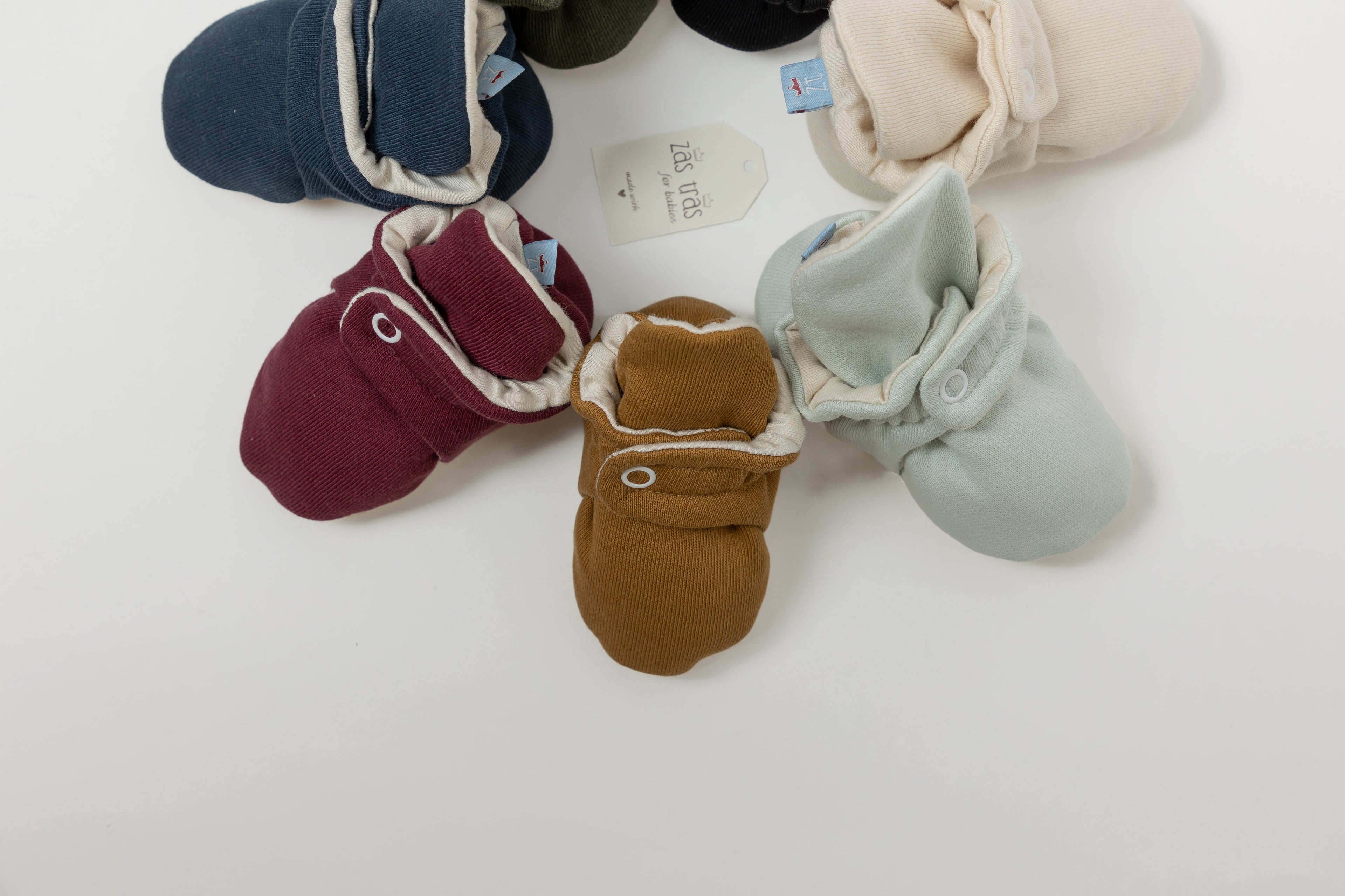 Patucos de Bebé Zás Trás - Media Temporada (Nuevos Colores Disponibles)
