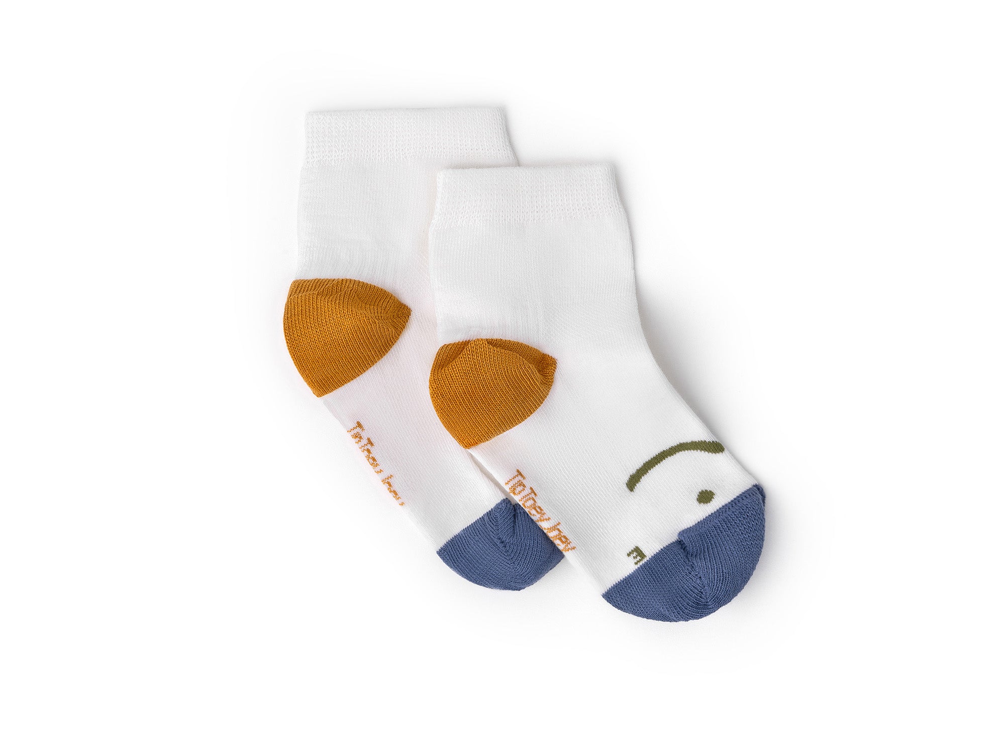 Kit de calcetines descalzos Tip Toey Joey - Azul/Mostaza/Verde
