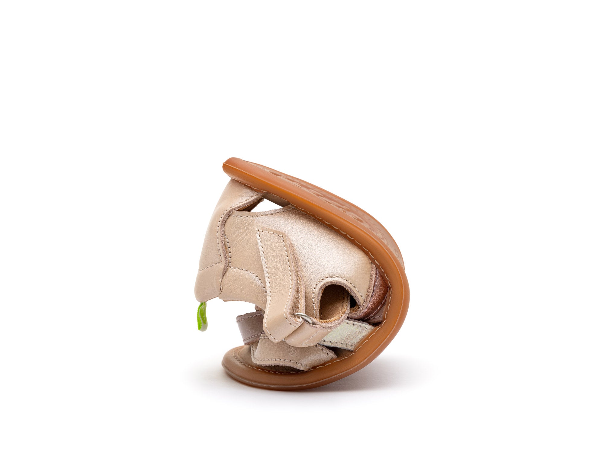 Sandalia infantil TIP TOEY JOEY cómoda para los pies - Criss Cross Pearl Pink