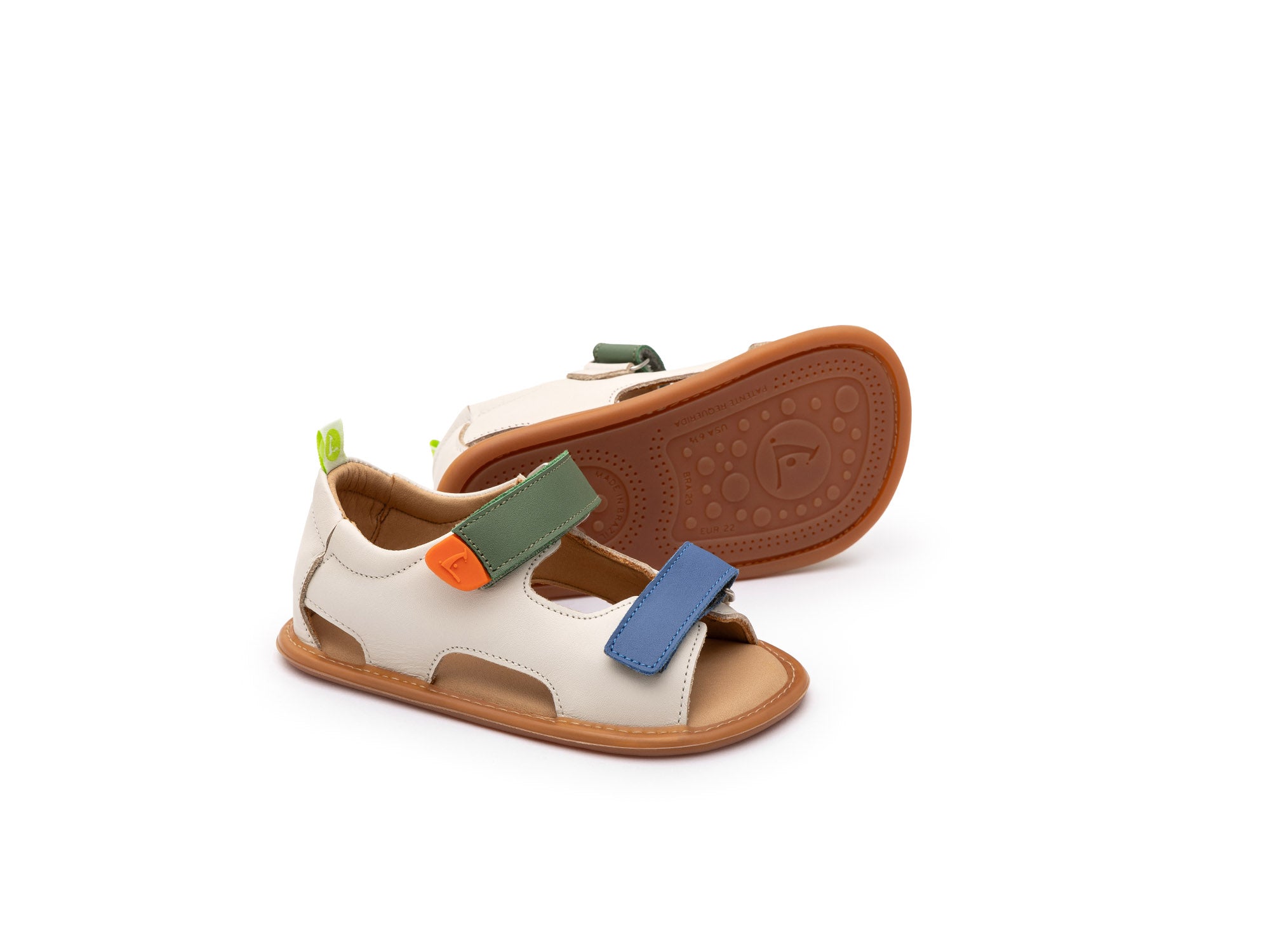Sandalias para niños TIP TOEY JOEY - Explore Tapioca Blue Tang