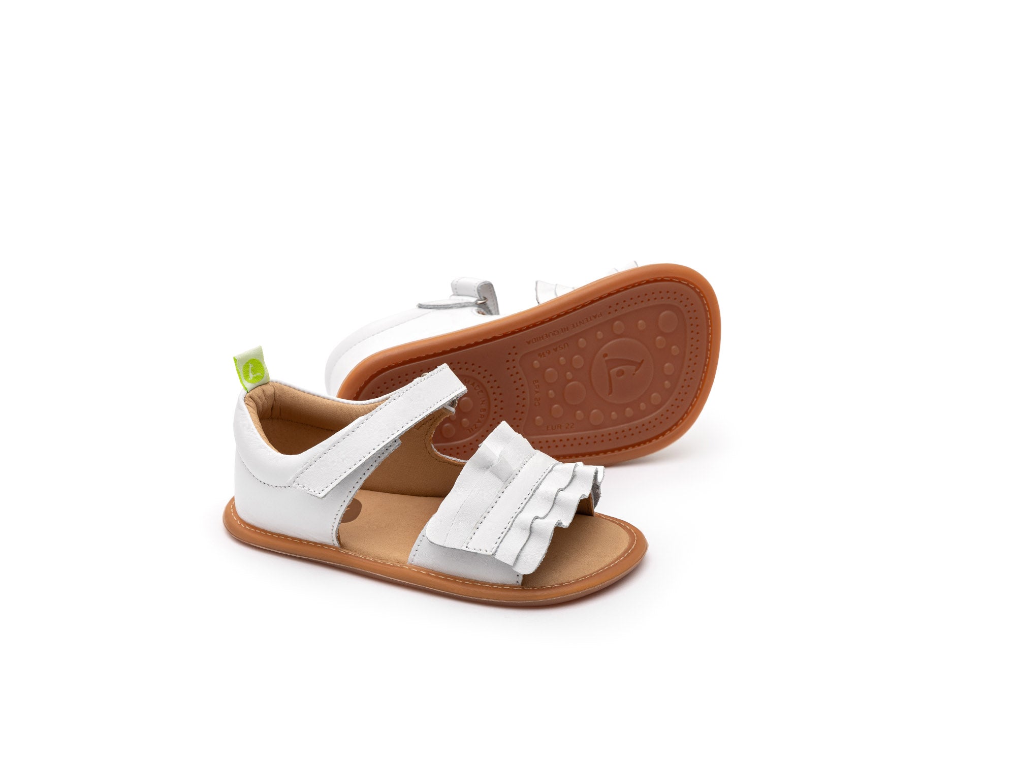 Sandalias TIP TOEY JOEY para niños - Blanco Ruffy