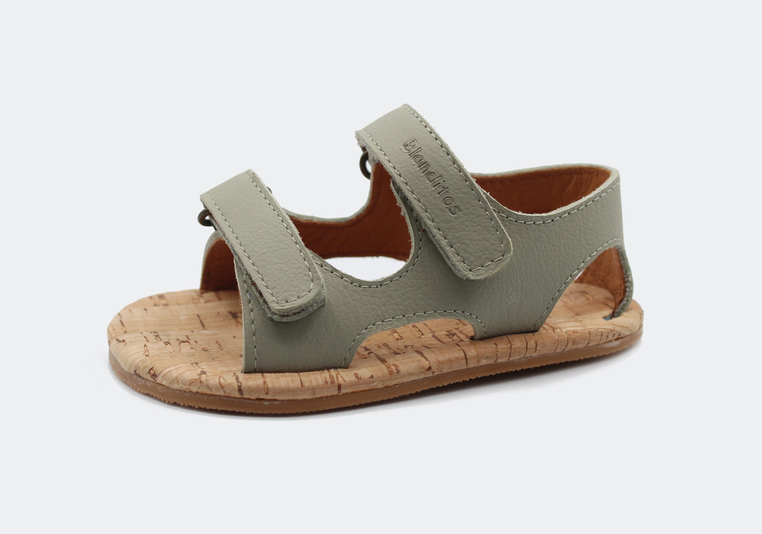 Sandalias que respetan los pies de los niños - Blanditos Arrecife Verde