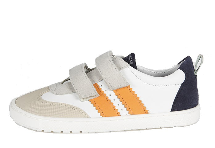 Zapatillas deportivas que respetan los pies de los niños - Blanditos Marea Naranja