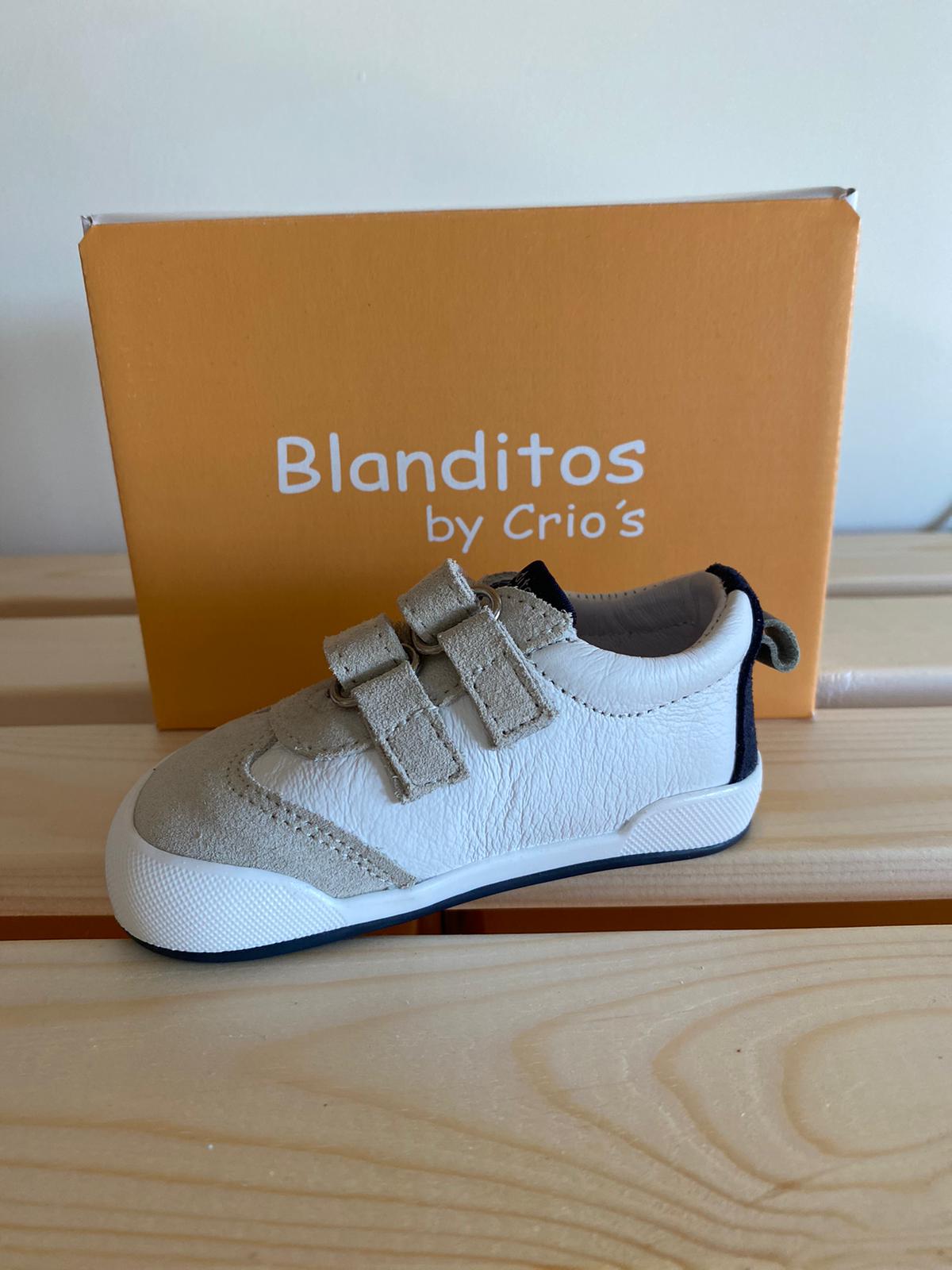 Zapatillas deportivas que respetan los pies de los niños - Blanditos Milán Naranja