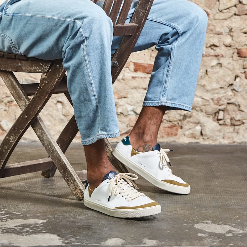 Zapatillas deportivas descalzas para adultos - MyFleeters Lemon Deep Teal