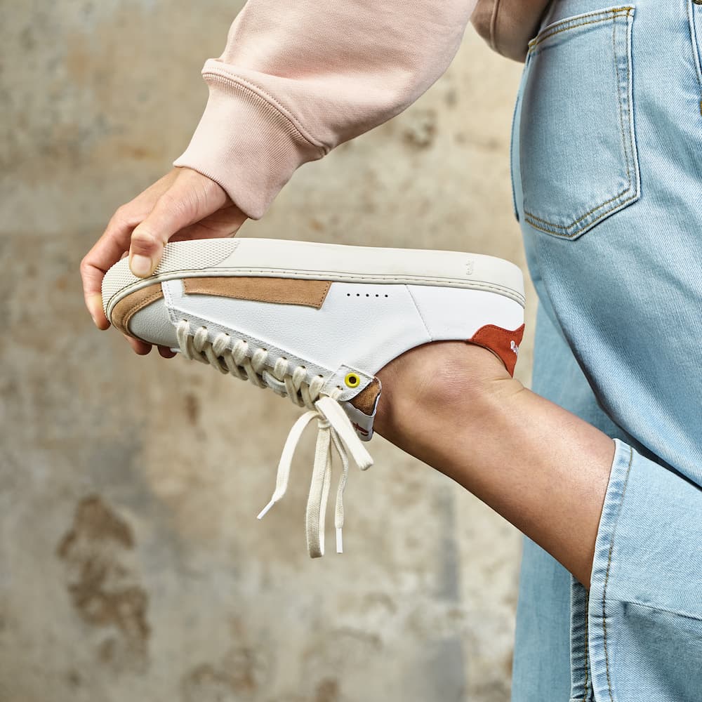 Zapatillas deportivas descalzas para adultos - MyFleeters Peach Carmine