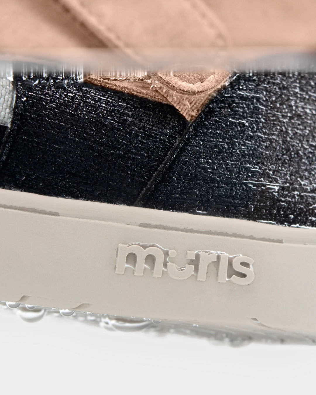 Zapatillas descalzas para niños - Muris Petra Mini Denim Blue