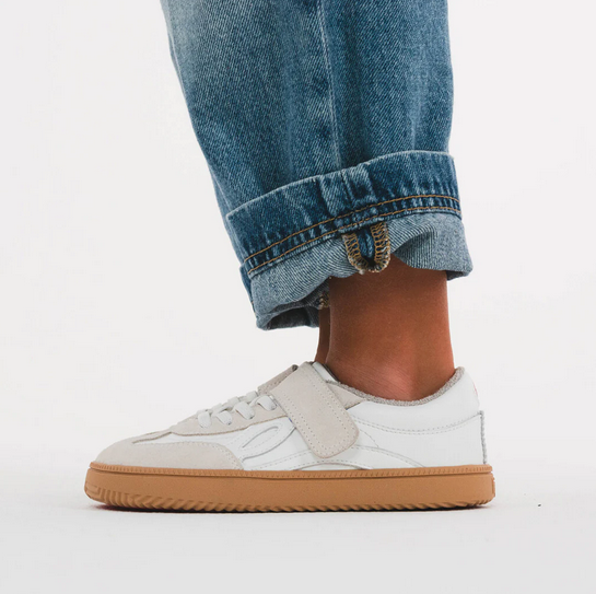 Zapatillas que respetan los pies de los niños - Lejan One White
