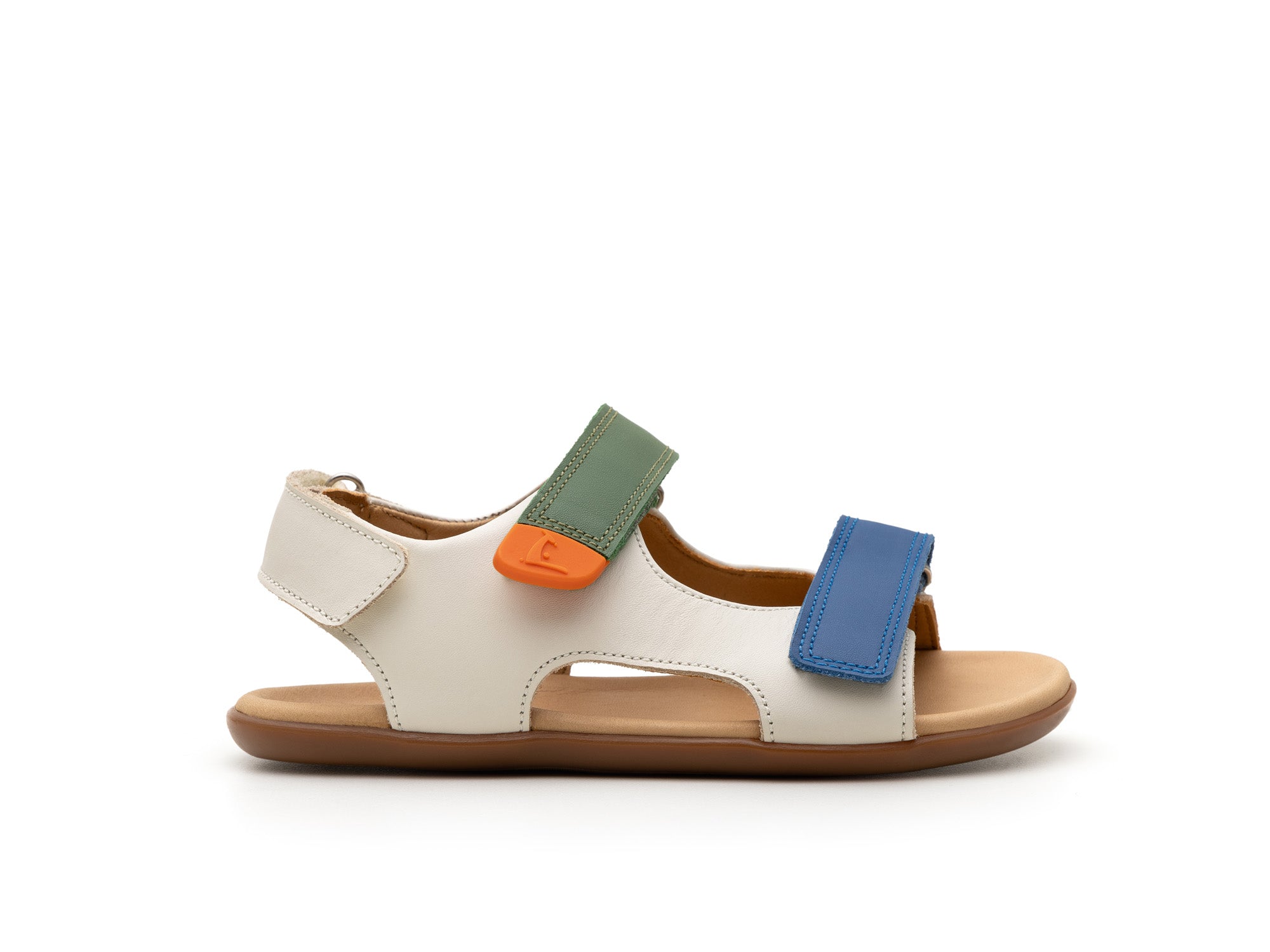 TIP TOEY JOEY - EXPLORER Sandalias Tapioca Blue Tang para niños, aptas para los pies