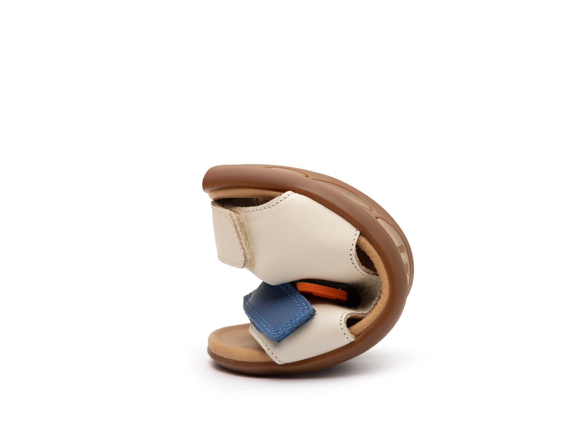 TIP TOEY JOEY - EXPLORER Sandalias Tapioca Blue Tang para niños, aptas para los pies