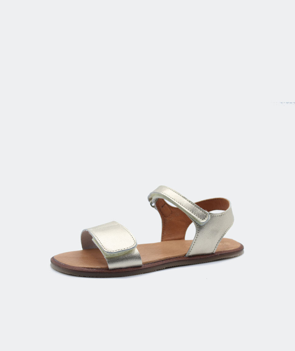 Sandalia respetuosa con los pies del Adulto Cretense - Blanditos Dourada