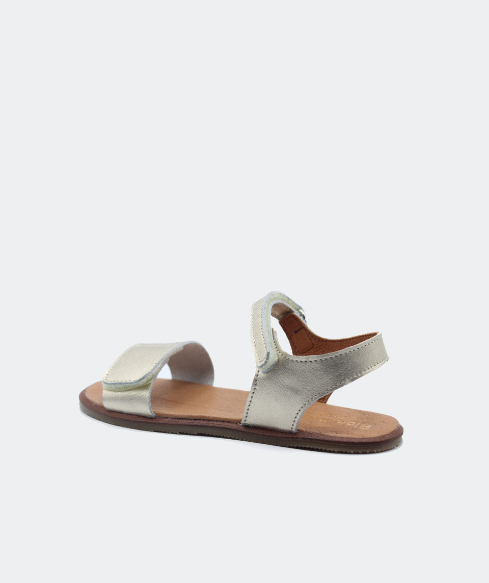 Sandalia respetuosa con los pies del Adulto Cretense - Blanditos Dourada
