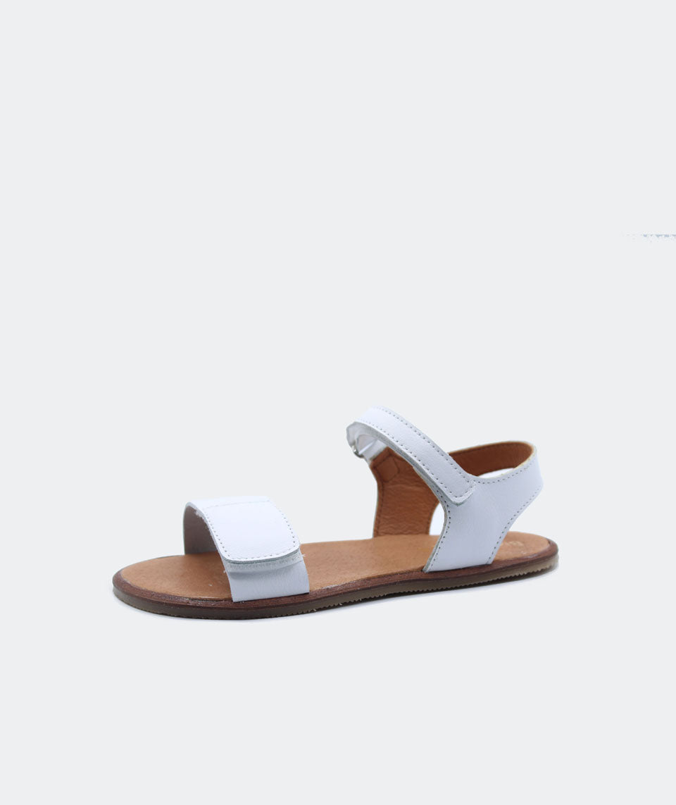 Sandalia Creta para adultos, cómoda para los pies - Blanditos Blanco