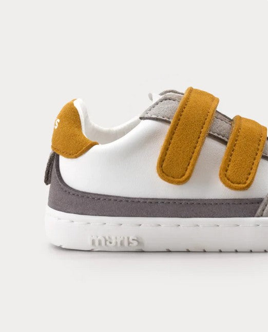 Zapatillas deportivas para niños Barefoot - Muris Petra Junior Mostaza