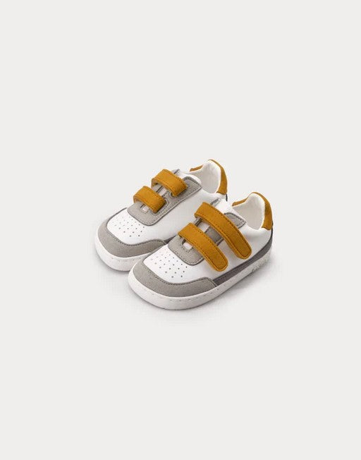 Zapatillas deportivas para niños Barefoot - Muris Petra Junior Mostaza