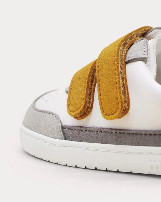 Zapatillas deportivas para niños Barefoot - Muris Petra Junior Mostaza