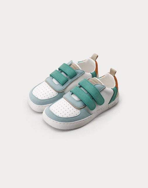 Zapatos descalzos para niños - Muris Petra Junior Azul Turquesa