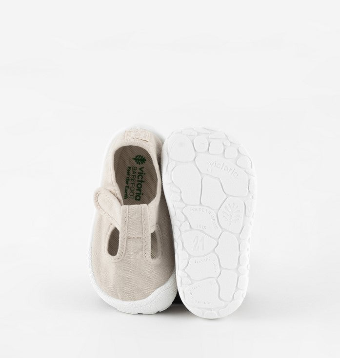 Sandalias de lona que respetan los pies de los niños - Victoria Hielo