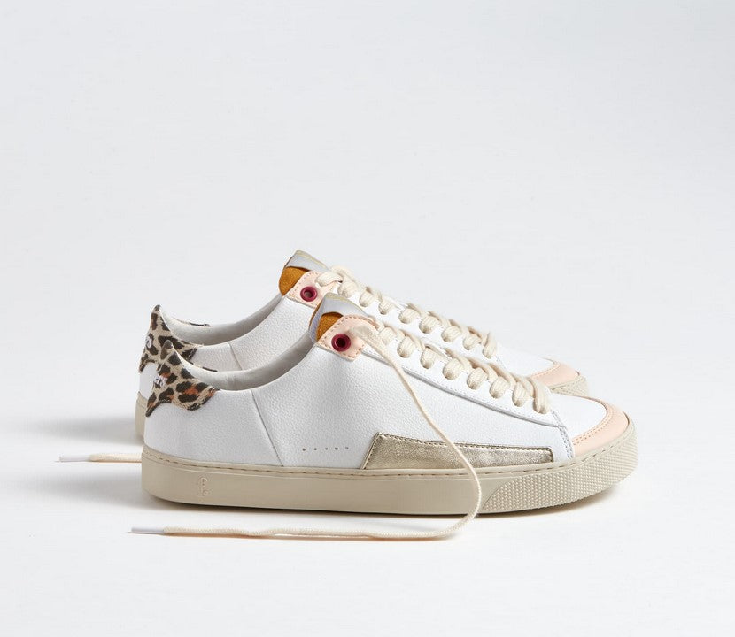 Zapatos deportivos descalzos para adultos - MyFleeters Peach Leopard