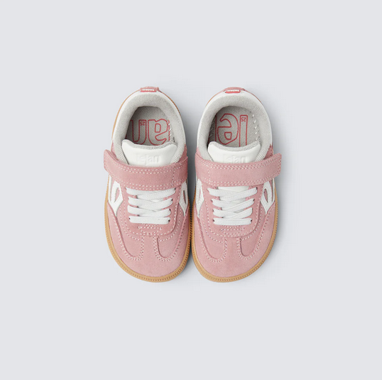 Zapatillas cómodas para los pies de los niños - Lejan One Pink