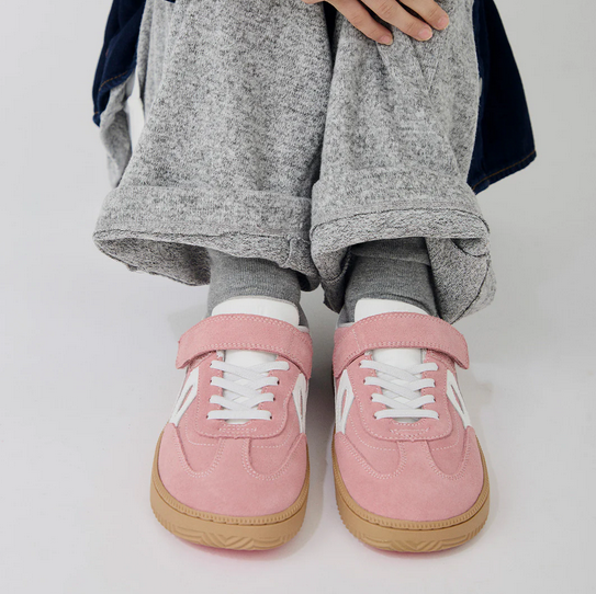 Zapatillas cómodas para los pies de los niños - Lejan One Pink