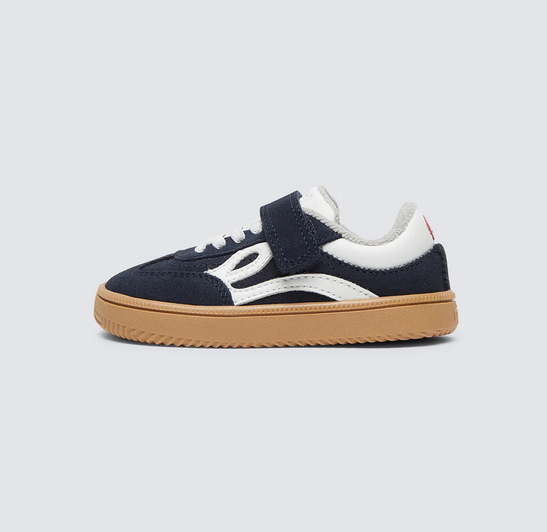 Zapatillas cómodas para los pies de los niños - Lejan One Marino