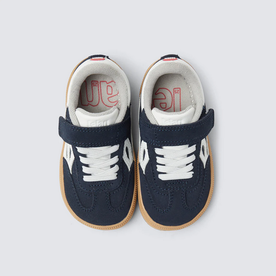 Zapatillas cómodas para los pies de los niños - Lejan One Marino