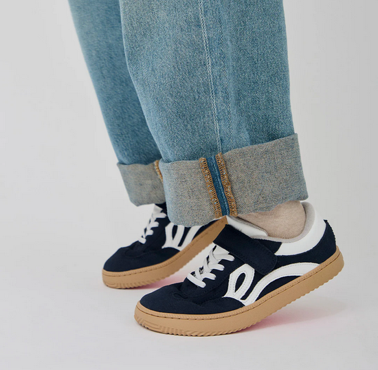 Zapatillas cómodas para los pies de los niños - Lejan One Marino