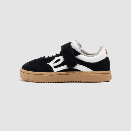 Zapatillas cómodas para los pies de los niños - Lejan One Black