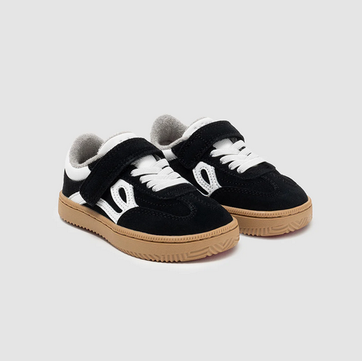Zapatillas cómodas para los pies de los niños - Lejan One Black