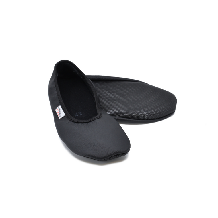 Zapatillas de gimnasia descalzas - Negras - Adulto