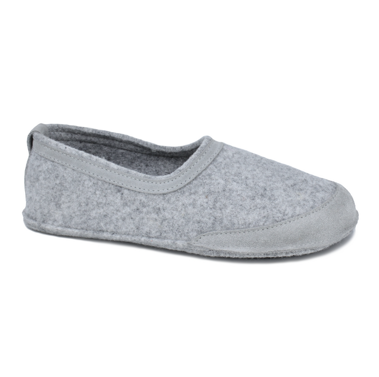 Zapatillas cómodas para pies de adulto en color gris - Omaking
