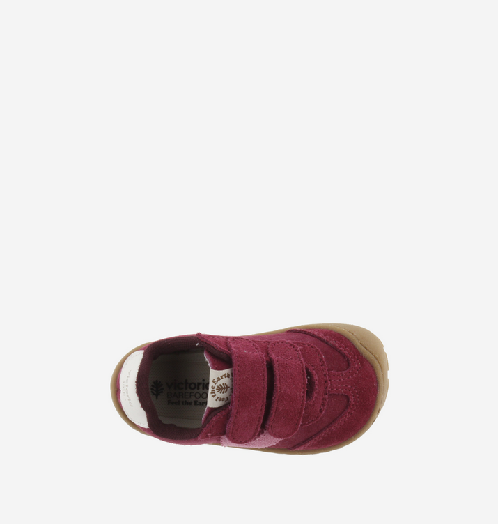 Zapatillas deportivas infantiles Bosco Serraje - Victoria Fucsia