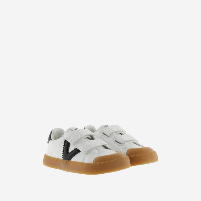 Zapatillas cómodas para los pies para niños Oliver Efecto Blanco - Victoria