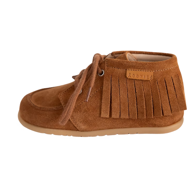 Botines cómodos para los pies - Rooties Tontas Camel