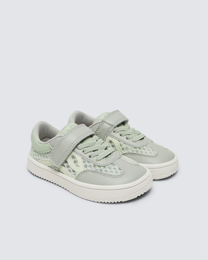 Zapatillas cómodas para los pies de los niños - Lejan One Mesh Green