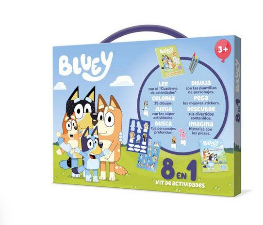 Estuche 8 en 1 - Bluey