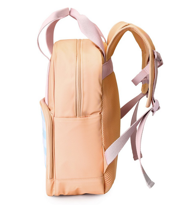 Mochila Scout Stripes color albaricoque - Monnëka