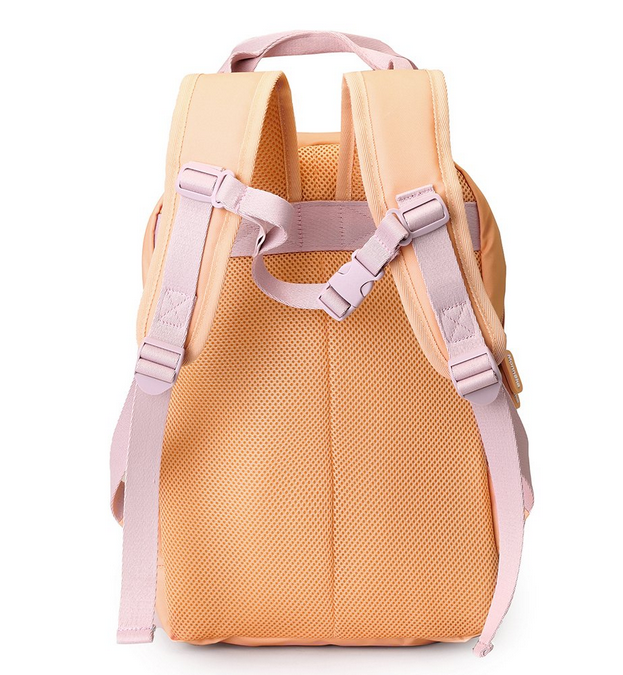 Mochila Scout Stripes color albaricoque - Monnëka