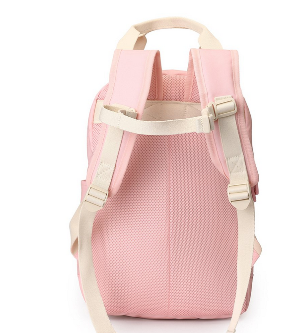 Mochila rosa con rayas Scout - Monnëka