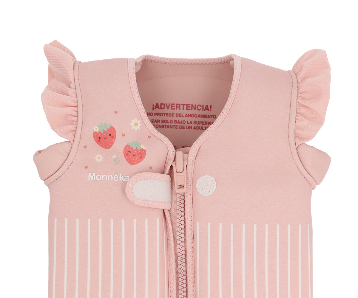 Chaleco salvavidas de aprendizaje de fresas - Monnëka