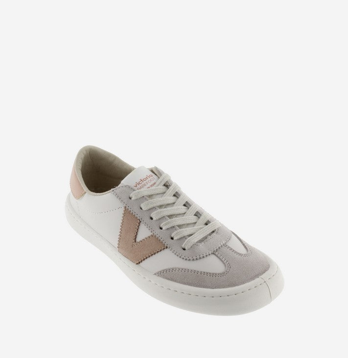 Zapatillas Descalzas Adulto Piel y Ante - Victoria Olmo Cuarzo