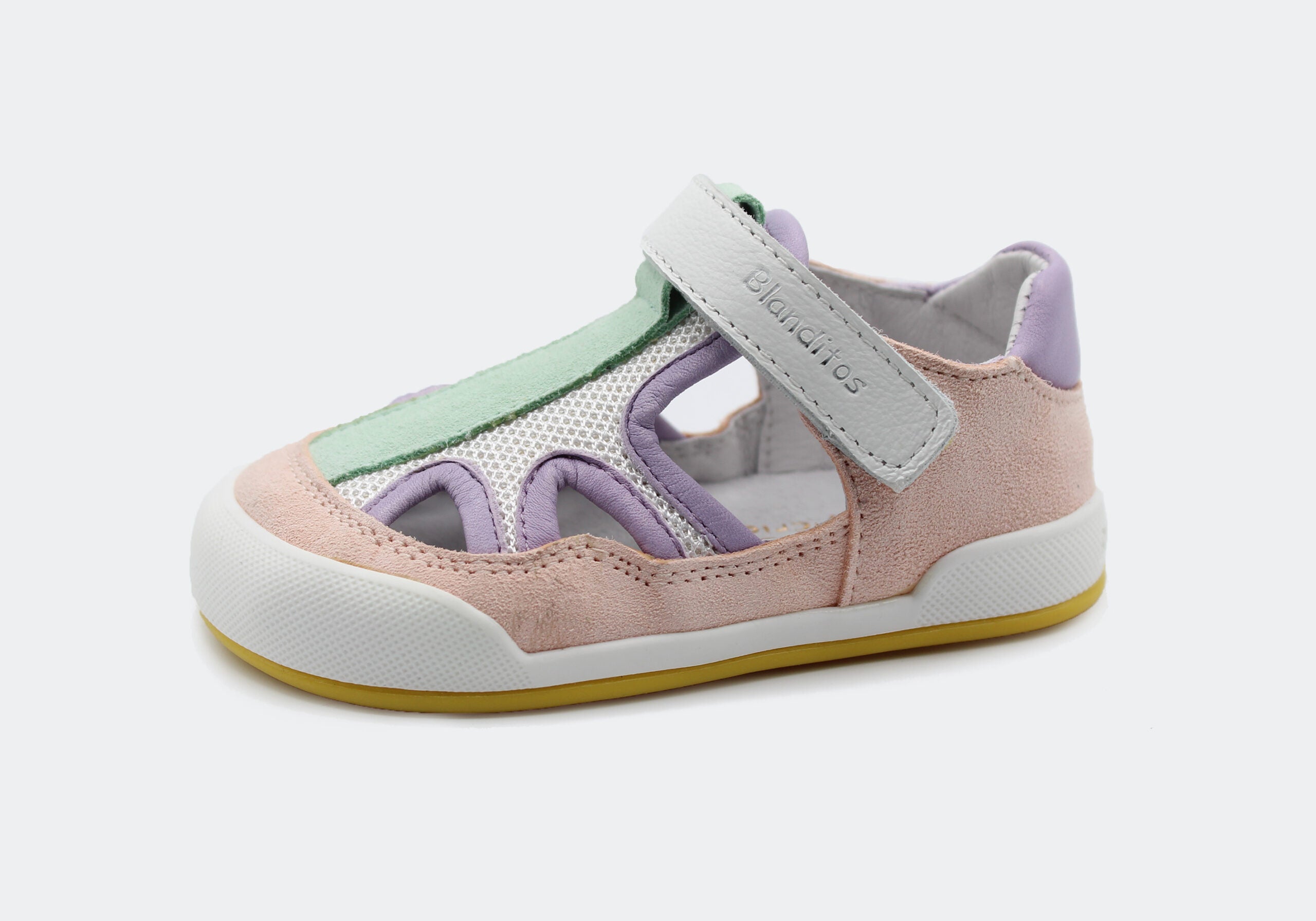 Sandalias que respetan los pies de los niños - Blanditos Estela Combi