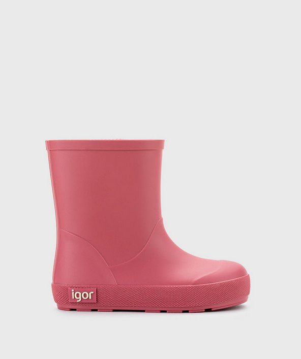 Botas impermeables que respetan los pies de los niños - Igor Yogi Frambuesa