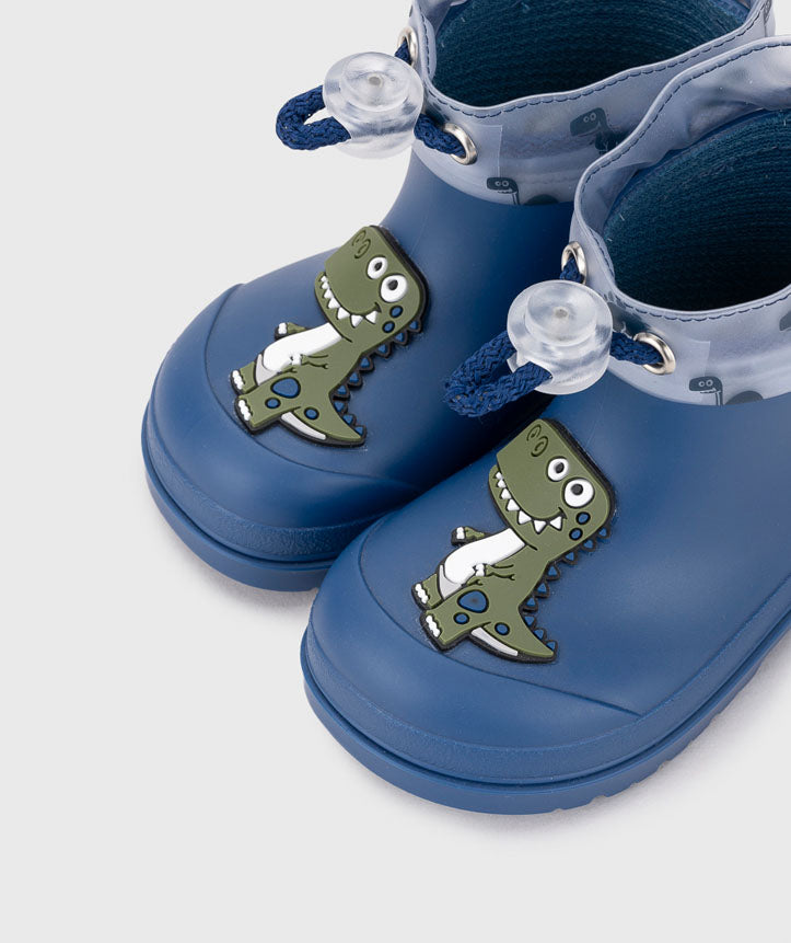 Botas impermeables que respetan los pies de los niños - Igor Mendi Dino Jeans