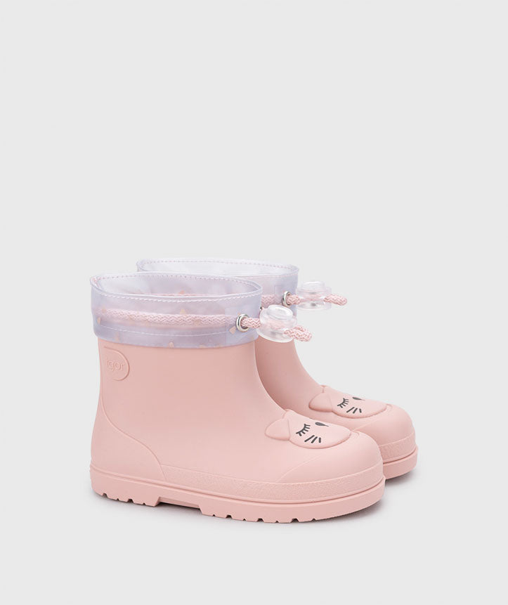 Botas impermeables que respetan los pies de los niños - Igor Mendi Gato Maquillaje