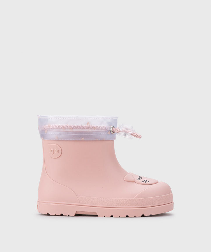Botas impermeables que respetan los pies de los niños - Igor Mendi Gato Maquillaje