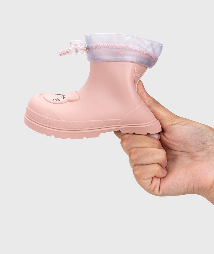 Botas impermeables que respetan los pies de los niños - Igor Mendi Gato Maquillaje
