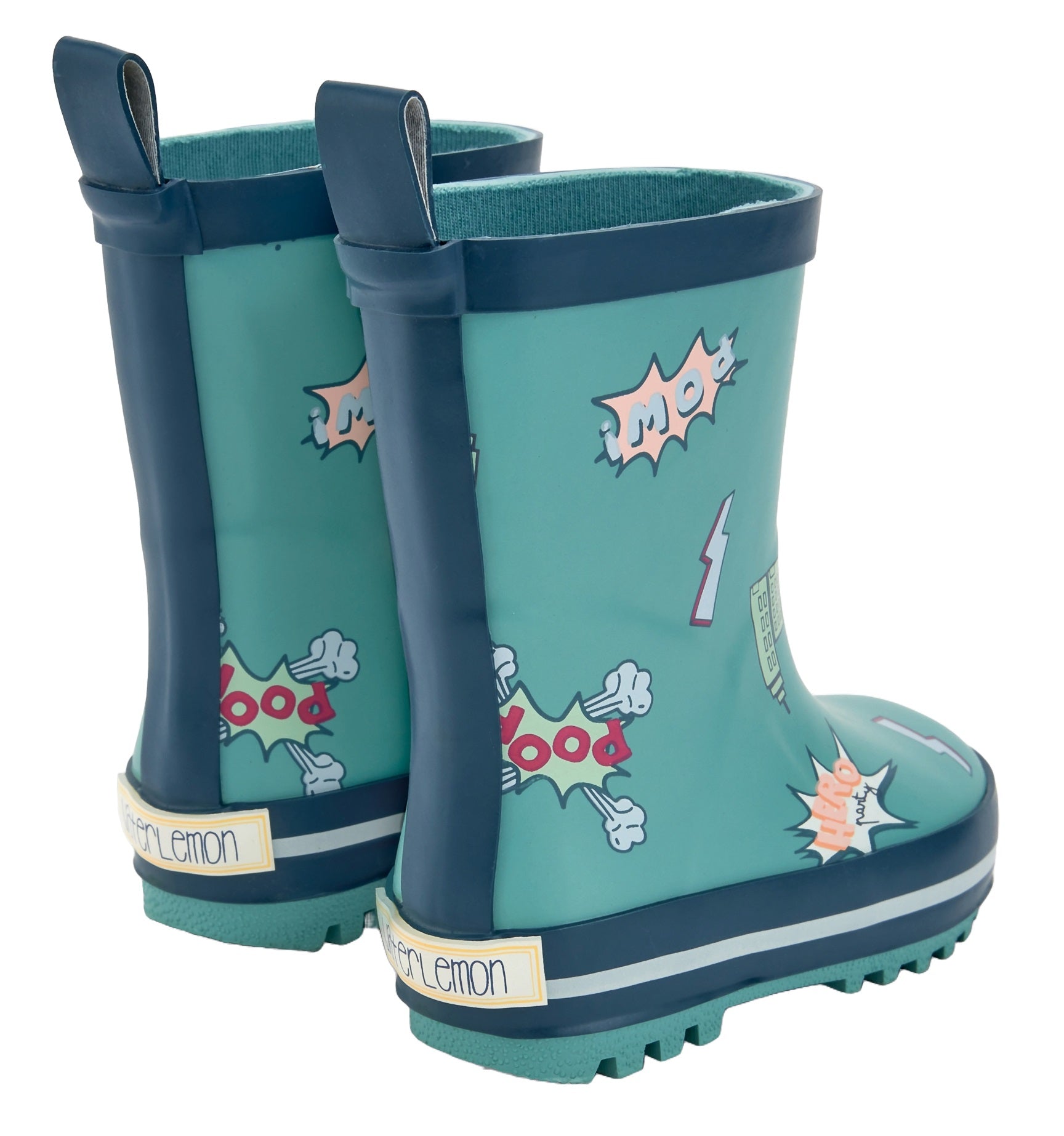 Botas impermeables que respetan los pies de los niños - WaterLemon Hero