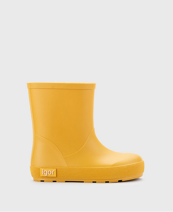 Botas impermeables que respetan los pies de los niños - Igor Yogi Amarillo